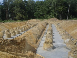 Budowa i wyburzenia podczas powstawania trasy s8