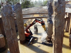 Robot Brokk radził sobie wyśmienicie